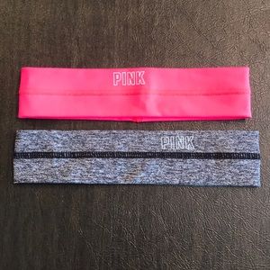 2 Pink headbands